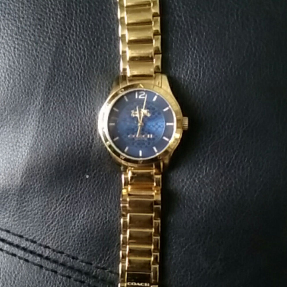 Gold Coach Women Watch